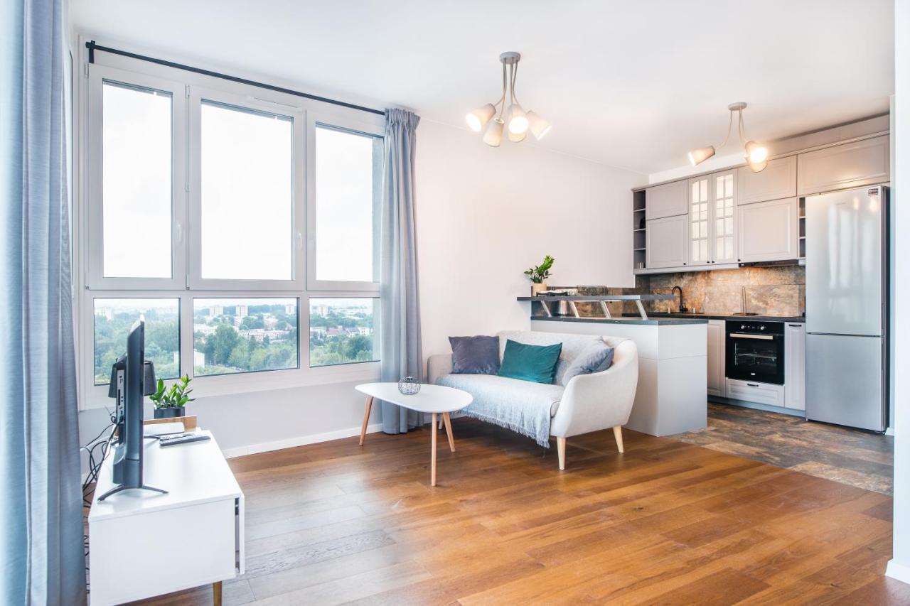 קרקוב Mogilska Tower Apartments Near Tauron Arena By Inpoint - Free Underground Parking מראה חיצוני תמונה