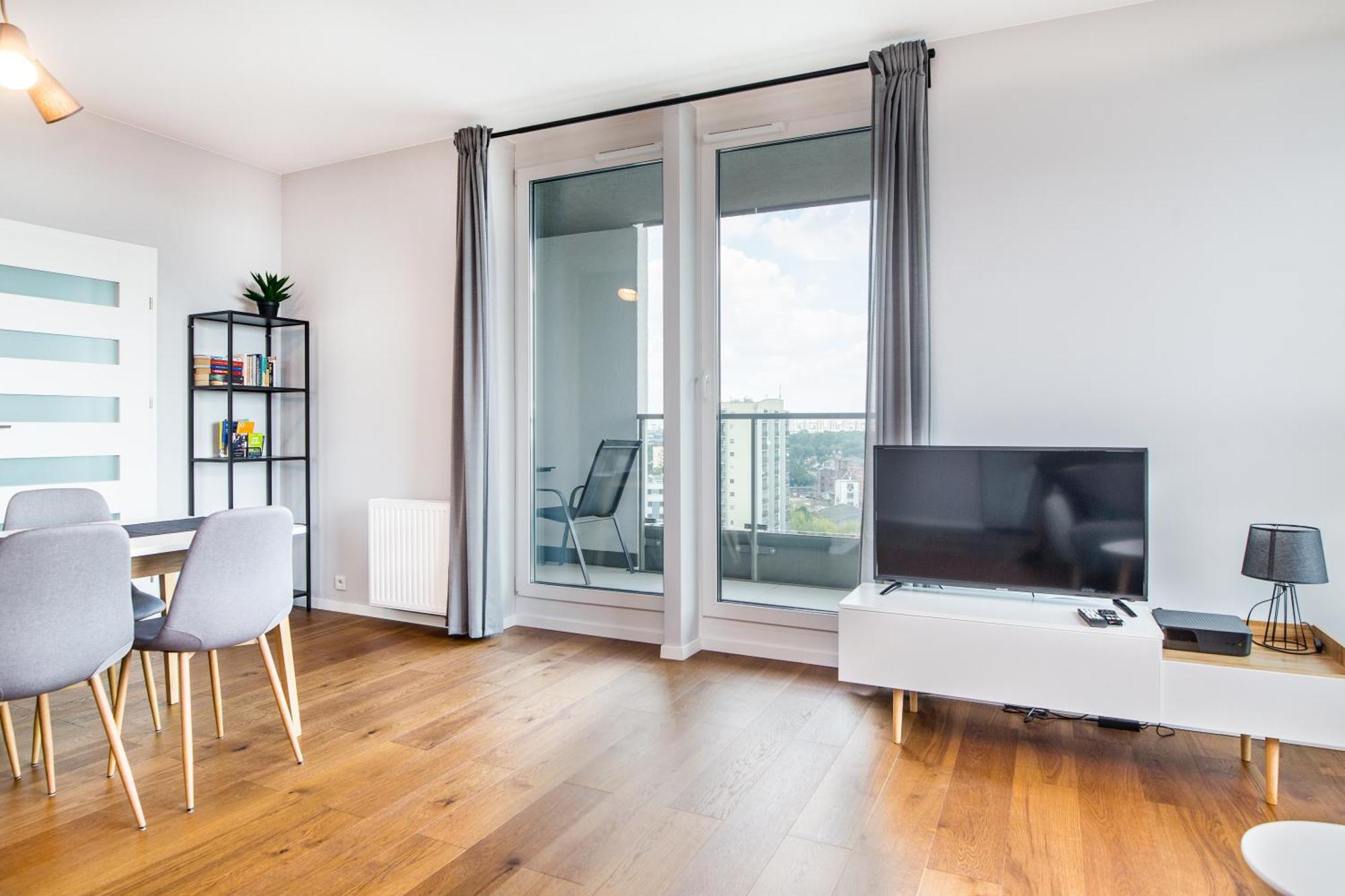 קרקוב Mogilska Tower Apartments Near Tauron Arena By Inpoint - Free Underground Parking מראה חיצוני תמונה